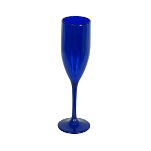 Taça Champanhe - Azul Neon - 220ml