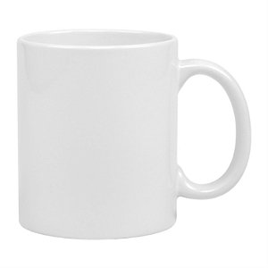 Caneca de Porcelana Branca p/ Sublimação 325ML