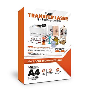 Papel Faster Premium 120g - Transfer Laser