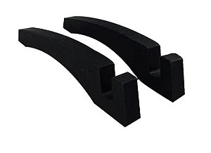 Suporte Para Azulejo Plástico Par Preto