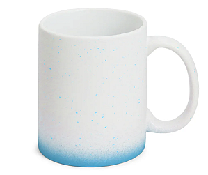 Caneca de Porcelana Splash com Base colorida