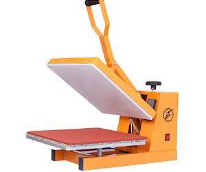 Prensa Plana Faster 38x38 S/Gaveta Laranja