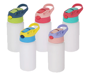 Garrafa Térmica Kids De Aço Inoxidável 400ml Cores