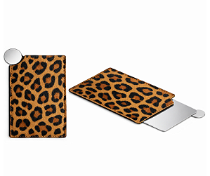 Espelho com Capinha em Corino