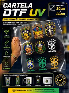 DTF Pronto tema Brasil