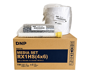 Papel Dnp 10x15 700 Impressões - 1 Rolo E Ribbon