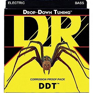 Encordoamento Dr Strings Contrabaixo 5 Cordas (.045-.125) -DDT5-45- Drop-Down Tunning