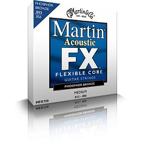 Encordoamento Violão Martin - MFX750 - (.013-.056)