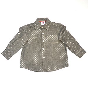 Camisa manga longa jeans black - estrelinhas