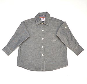 Camisa manga longa - chambray jeans