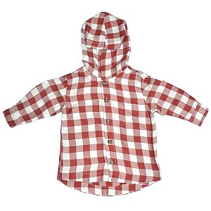 Camisa quebra-vento xadrez