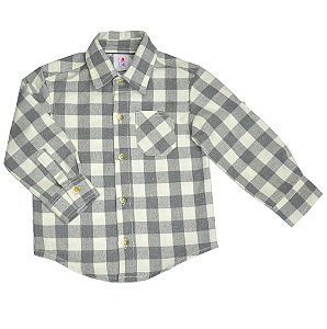 Camisa Flanela Manga Longa Xadrez