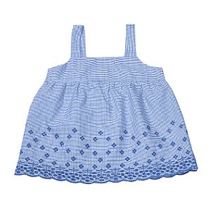 Conjunto Top e Short Barrado Bordado