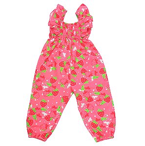 Macacão Moranguinho