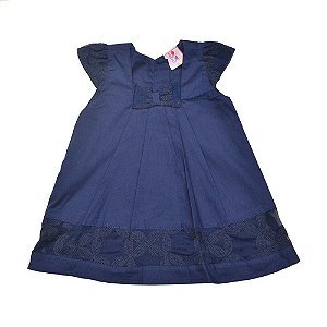 Vestido Laço barra tulê bordado