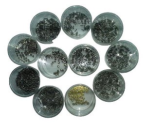 KIT FORNITURA PARAFUSO PORCA ARRUELA RELÓGIO ÓCULOS ACESSÓRIOS