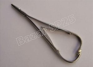 Alicate De Pressão Porta Agulhas Mathieu Aço Reforçado 14 cm