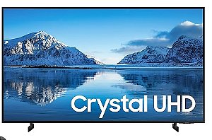 Samsung Smart TV Crystal UHD 4K BU8000 85", SLIM, Tela Sem Limites