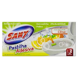 PASTILHA ADESIVA C/ 3UN CITRUS