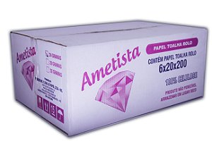 PAPEL TOALHA Extra Luxo 6 Rolos X 200 Metros 21g 100% celulose PRI-0001