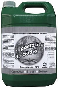 HIPOCLORITO DE SÓDIO 12% 5L IMQ-012