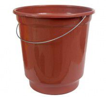 BALDE PLÁSTICO 15L C/ ALÇA D-122