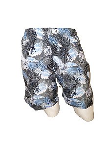 Short  Microfibra-Tactel Estampado e Plus Size com Cintura de até (175cm) Ref 1029