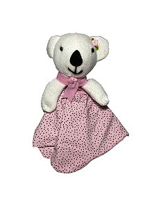 Naninha Bebê Urso Rosa Lessa Kids