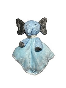 Naninha Bebê Elefante Azul Lessa Kids