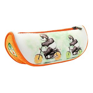 Estojo Grande em Formato de Fatia de Fruta - Panda