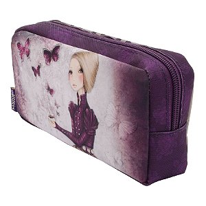 Estojo Retangular - Amethyst Butterfly