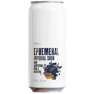 Cerveja Dádiva Ephemeral Jabuticaba + Cajá Imperial Sour C/ Jabuticaba, Cajá, Baunilha e Lactose Lata - 473ml