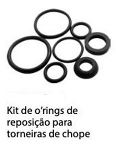 Kit de o'rings de reposição para torneiras de chope 101263