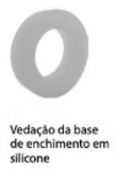 VEDAÇÃO DA BASE ENCHIMENTO EM SILICONE