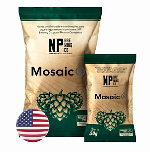 LUPULO NP MOSAIC® HBC369 - T90 HOP PELLETS
