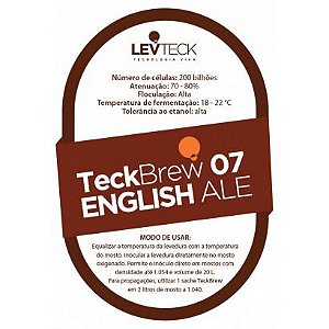 Fermento Levteck - Teckbrew 07 - English Ale