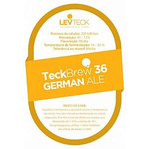 Fermento Levteck - Teckbrew 36 - German Ale