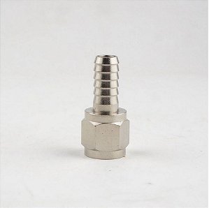 ESPIGÃO 1/4" C/ ROSCA 7/16"FL PARA CONCETOR BALL LOCK COM ROSCA