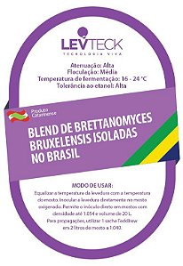 Fermento Levteck - Teckbrew - Blend de Brettanomyces Bruxelensis Isoladas no Brasil