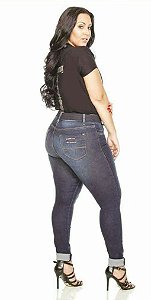 Oppnus Jeans Skinny Cós Alto