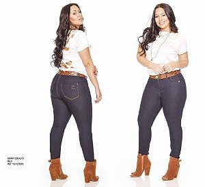Calça  Jeans Skinny Cós Alto Oppnus Jenas