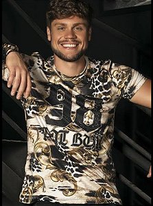 Camiseta Gola O Pit Bull Jeans