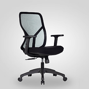 Cadeira de Escritório Ergonômica Nr17 Lina Diretor Preta
