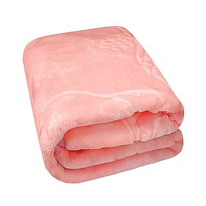 Cobertor Bebe Frio Intenso Menina Urso 0,90cmX1,05m Toque Macio Antialergico