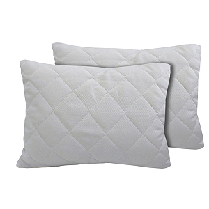 Capa de Travesseiro Berço Metalasse Branco Infantil 30cmx40cm
