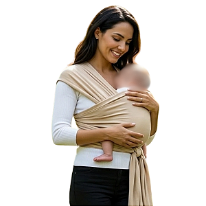 Sling Ergonômico Wrap Carregador Canguru Tipo Camiseta Recem Nascido Bebê até 20 kg