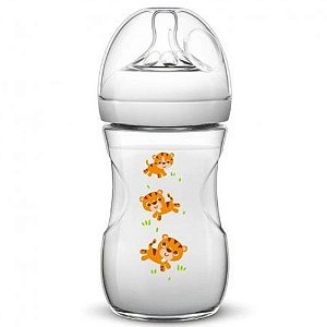 Mamadeira Avent Philips Pétala Decorada Tigre 260ml