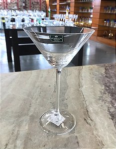 JOGO TAÇAS DRY MARTINI CRISTAL IMPERATTORE BY STRAUSS - CX 6 PÇS