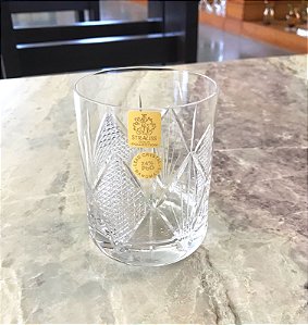 JOGO COPOS WHISKY CRISTAL STRAUSS - CX 6 PÇS