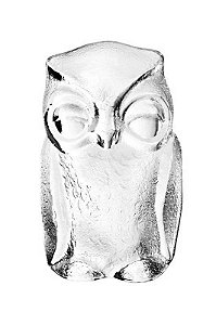 NACHTMANN ZOO CORUJA 10 CM - COR TRANSPARENTE - CX 1 PÇ